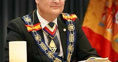El Gran Maestro de la Gran Logia de la masonería española, en Huelva El Gran Maestro de la Gran Logia de la masonería española, en Huelva